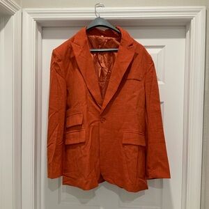 Men’s linen blend blazer.. new